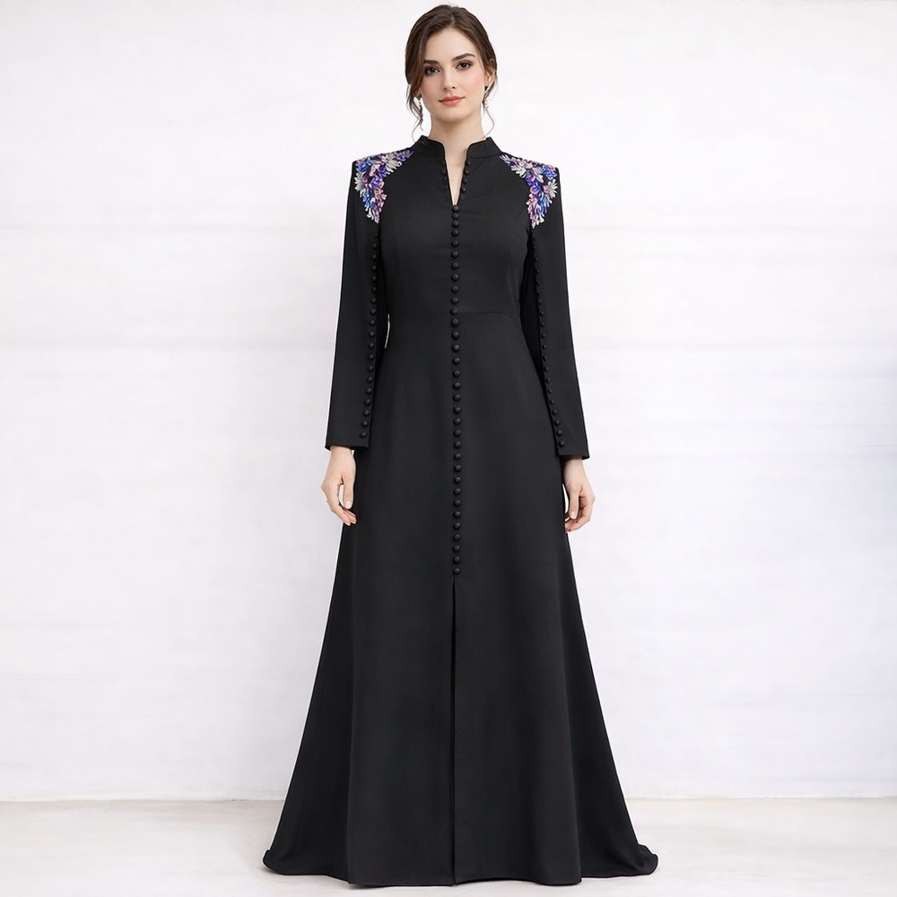 Plus size evening dress